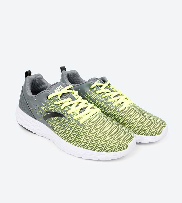 Men's Running Shoes - Green - AN81715591-1