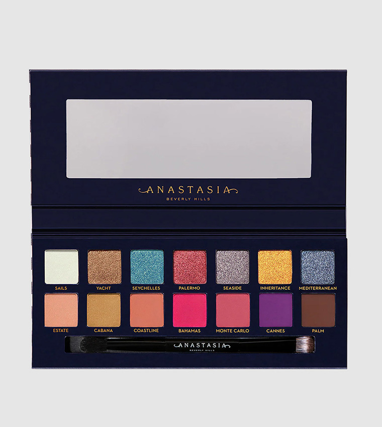 Eyeshadow Palette Riviera, 0.75gx14