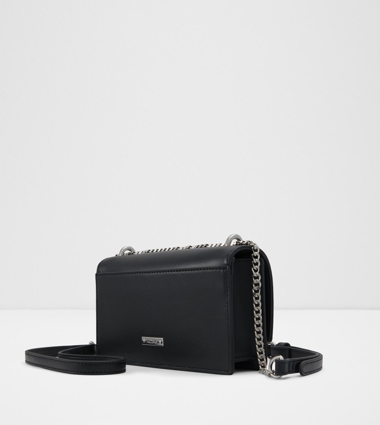 ANDREANA Logo Detail Flap Crossbody Bag