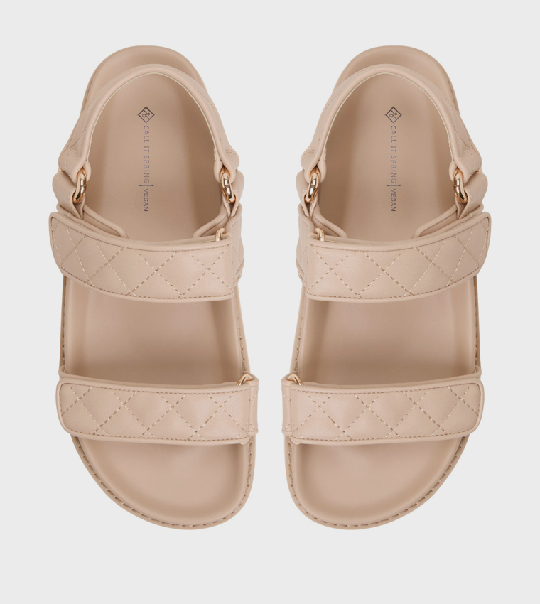 ANETTE Quilted Comfort Sandals