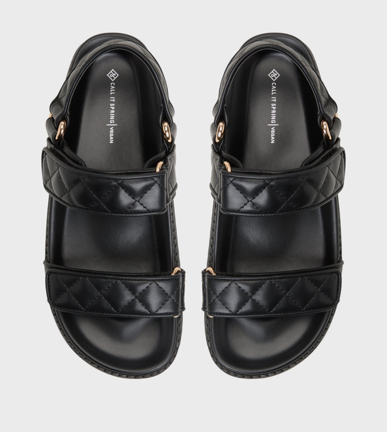 ANETTE Quilted Comfort Sandals