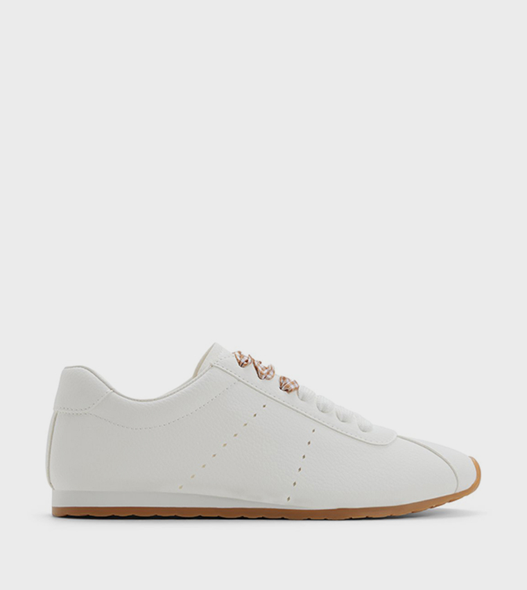 ANISTAZIA Round Toe Lace-Up Sneakers