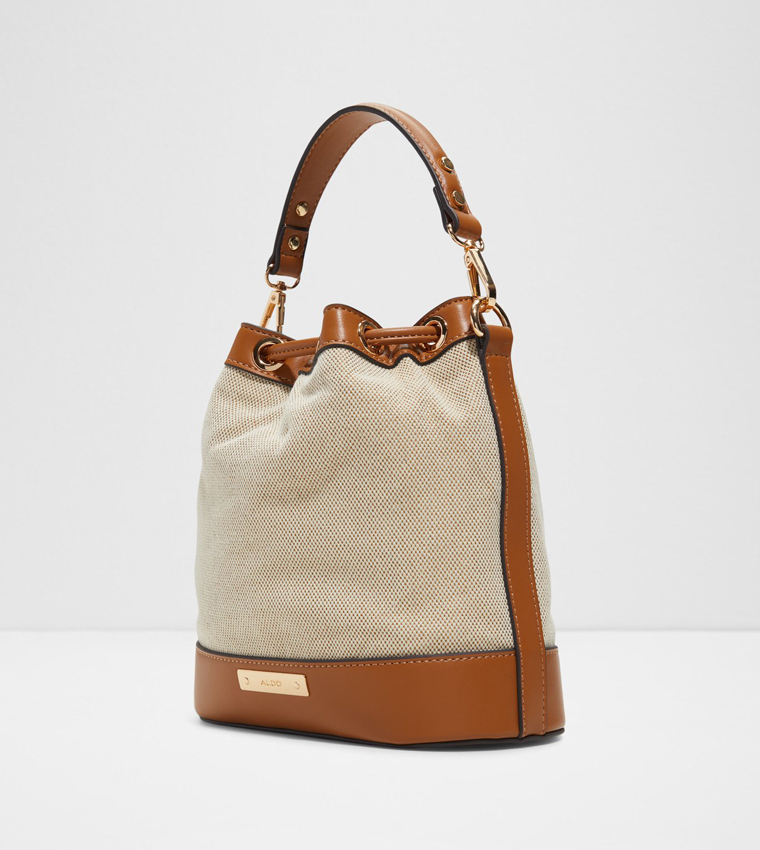 ANNALANY Color Block Bucket Bag
