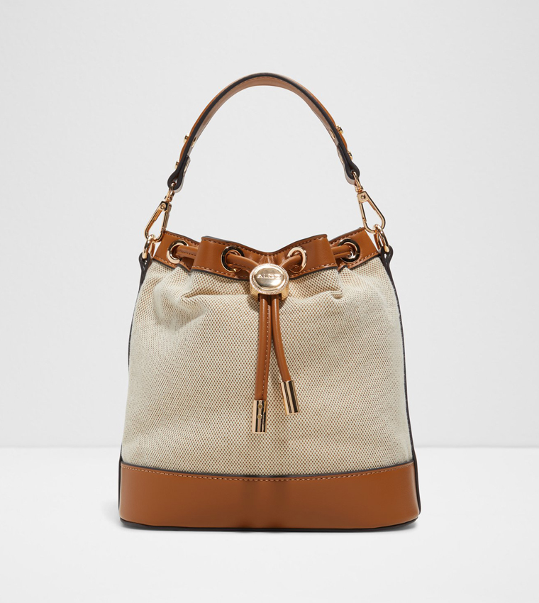ANNALANY Color Block Bucket Bag