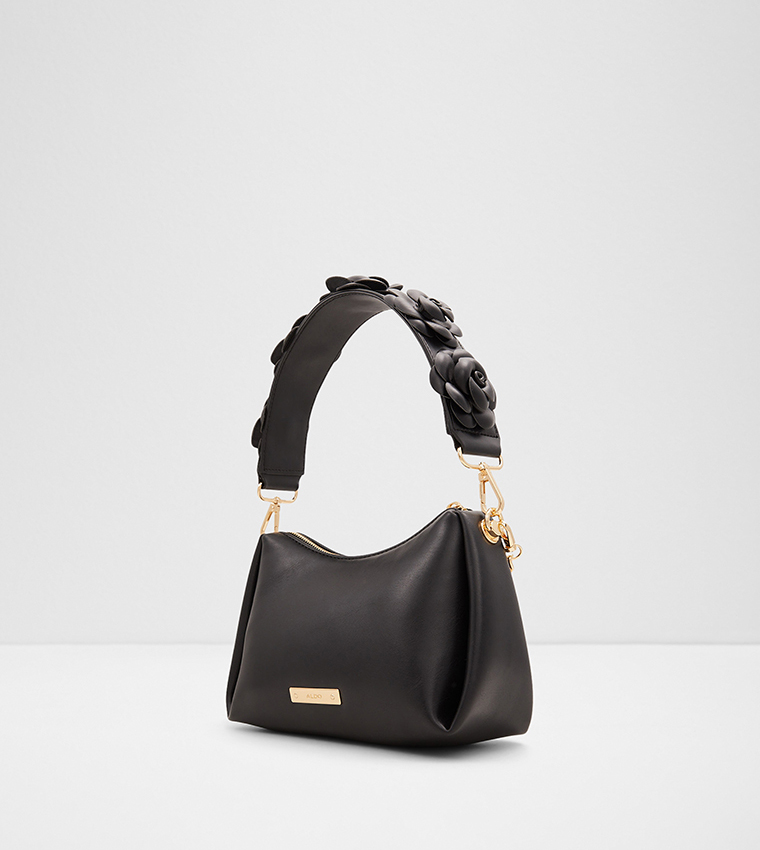 ANNALERIA 3D Flower Detail Shoulder Bag 