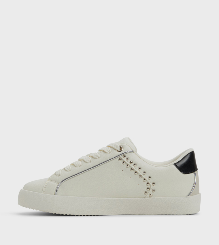 ANNIK Studded Lace-Up Sneakers