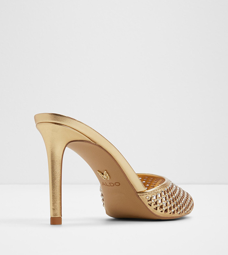 ANYABRILDEN Embellished Heeled Sandals