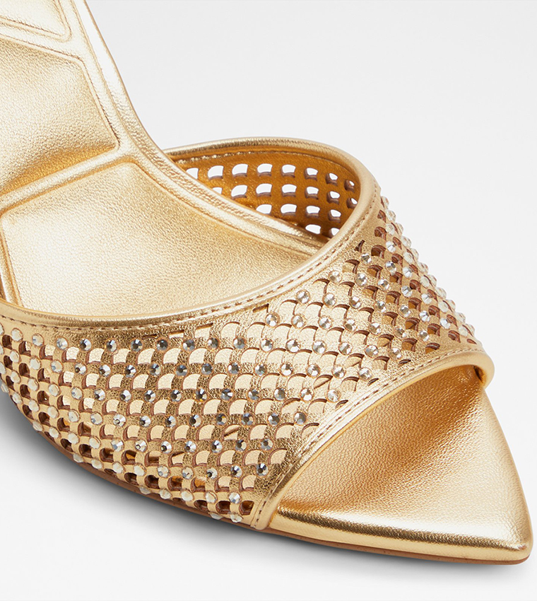 ANYABRILDEN Embellished Heeled Sandals