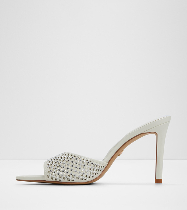 ANYABRILDEN Embellished Heeled Sandals