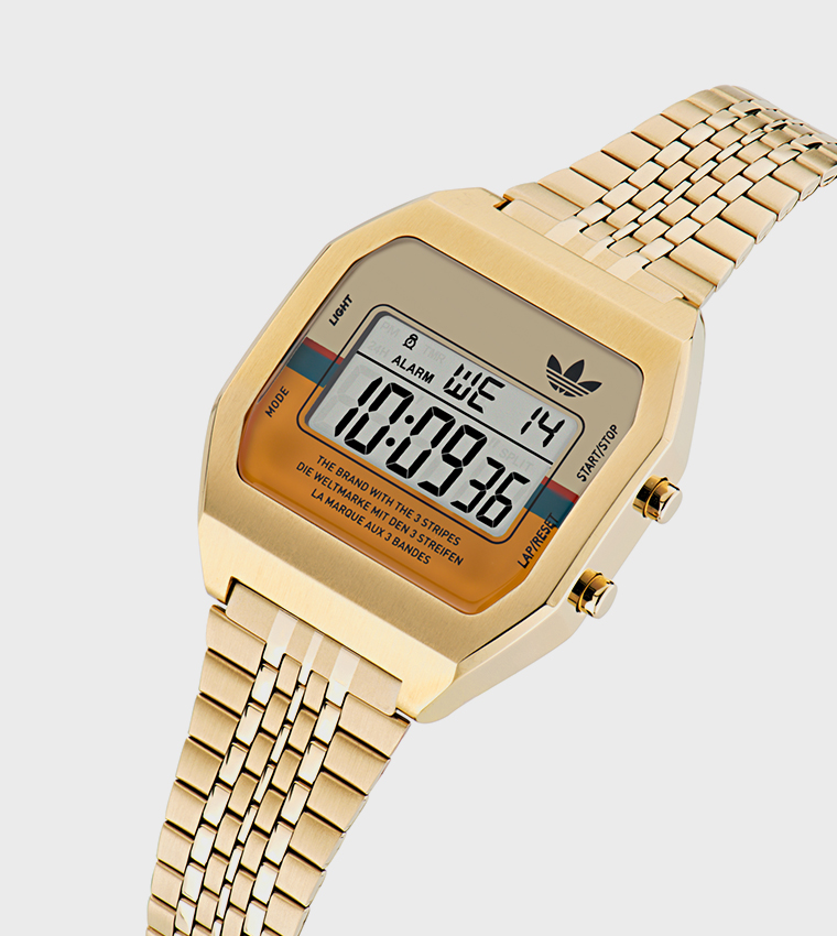 Buy Adidas DIGITAL TWO Watch In Gold 6thStreet Saudi Arabia