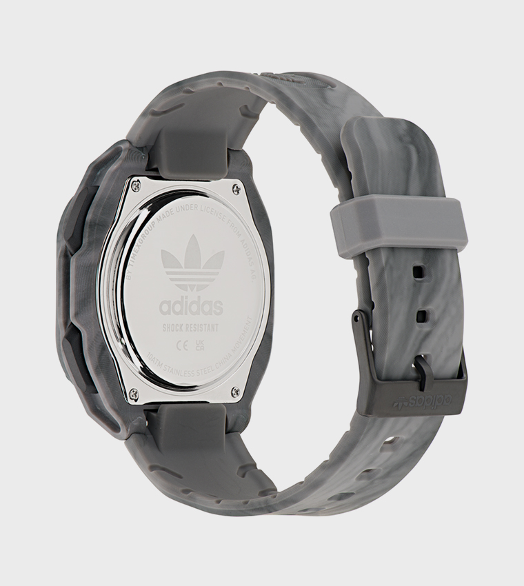 Buy Adidas CITY TECH TWO GRFX Digital Watch In Grey 6thStreet UAE