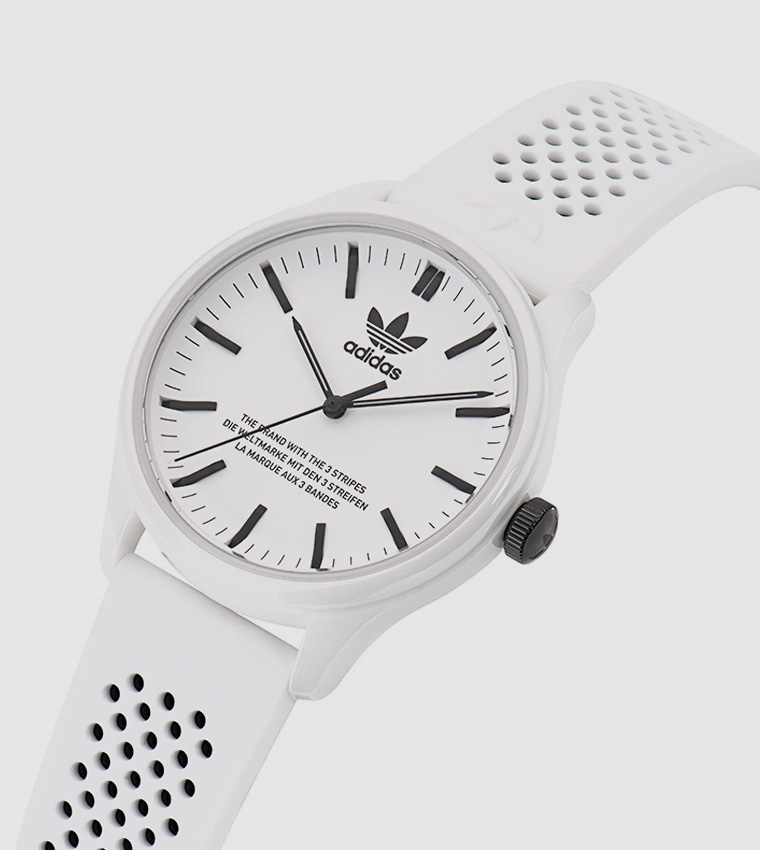 CODE ONE Silicon Strap Watch, 40mm