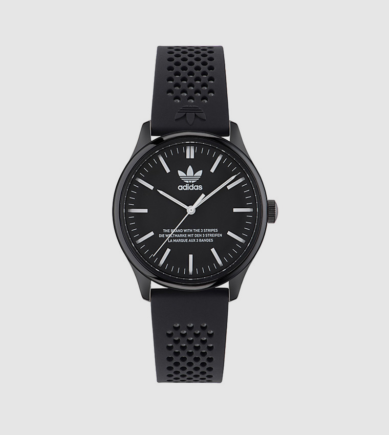 CODE ONE Silicon Strap Watch, 40mm