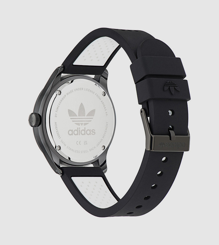 CODE ONE Silicon Strap Watch, 40mm
