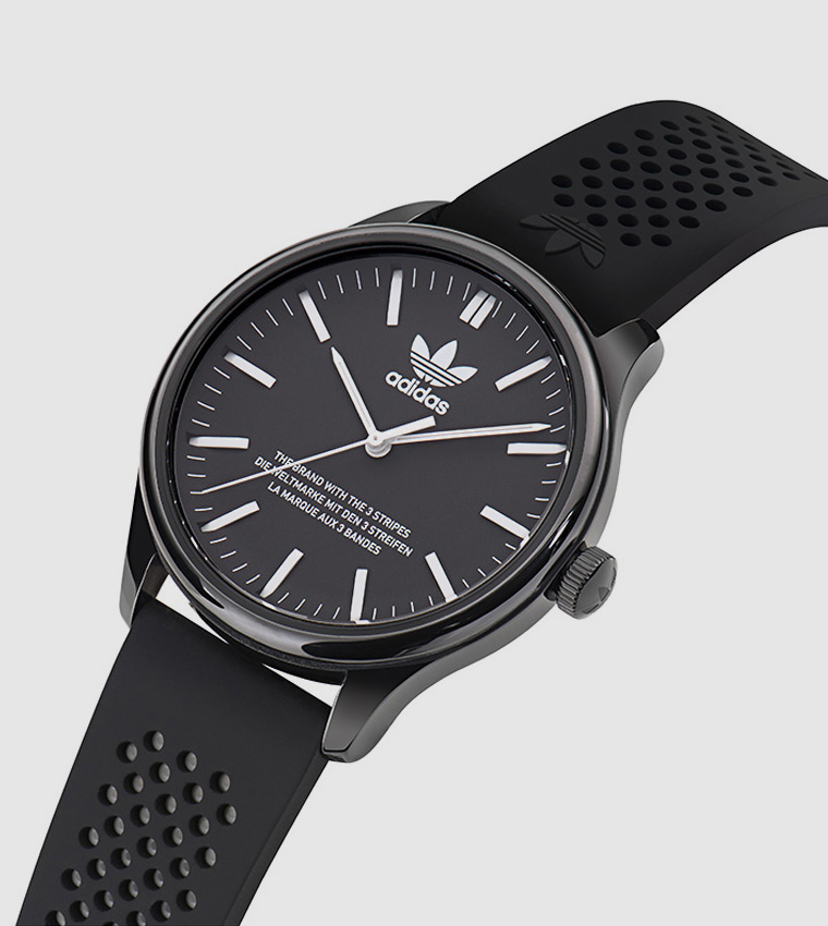 CODE ONE Silicon Strap Watch, 40mm
