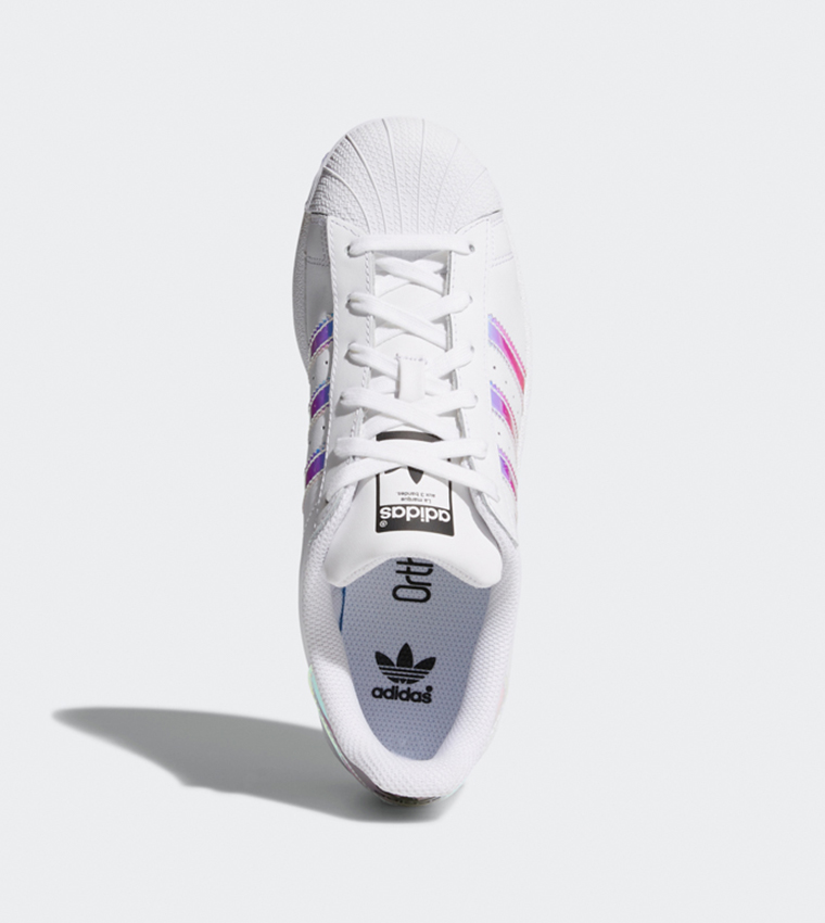 Buy Adidas Superstar J Shoes Ftwr White Ftwr White Metallic Silver