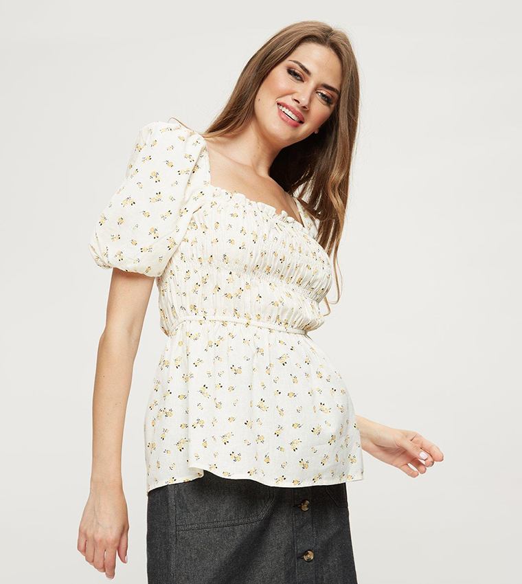 yellow tops dorothy perkins