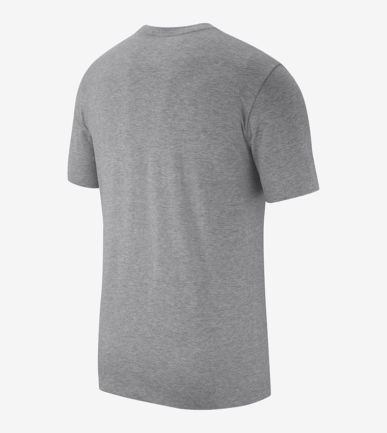 Logo Print T-shirt - Grey
