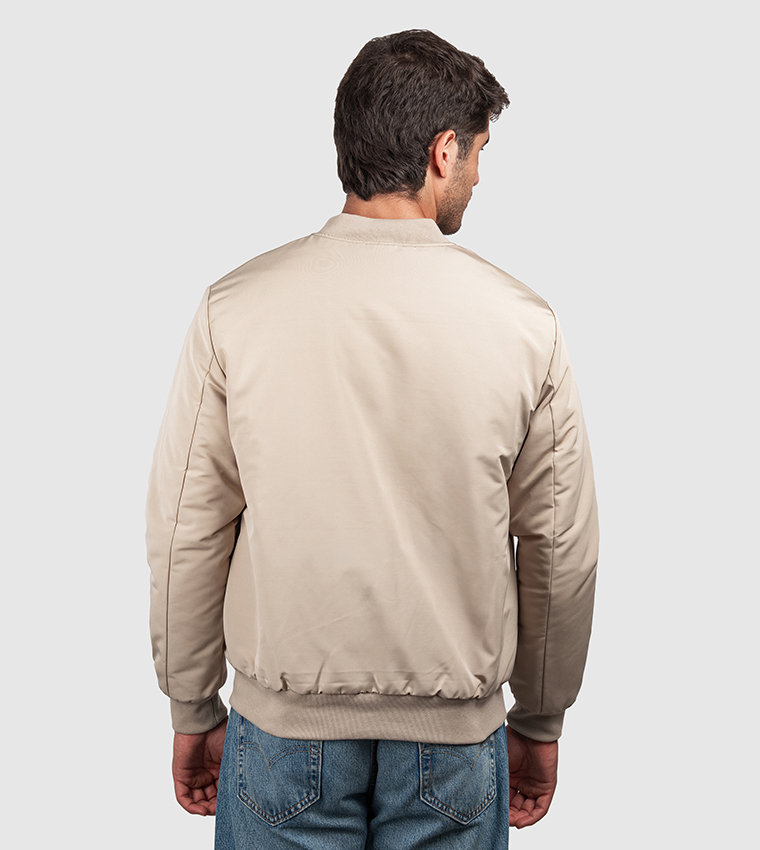 Aero Men's Zip-Through Puffer Jacket