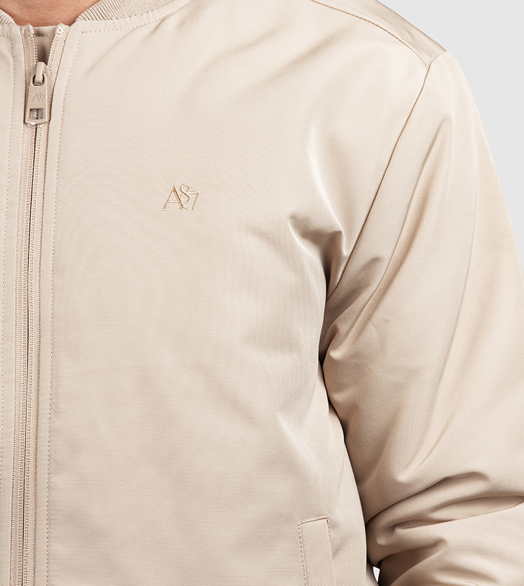 Aero Men's Zip-Through Puffer Jacket