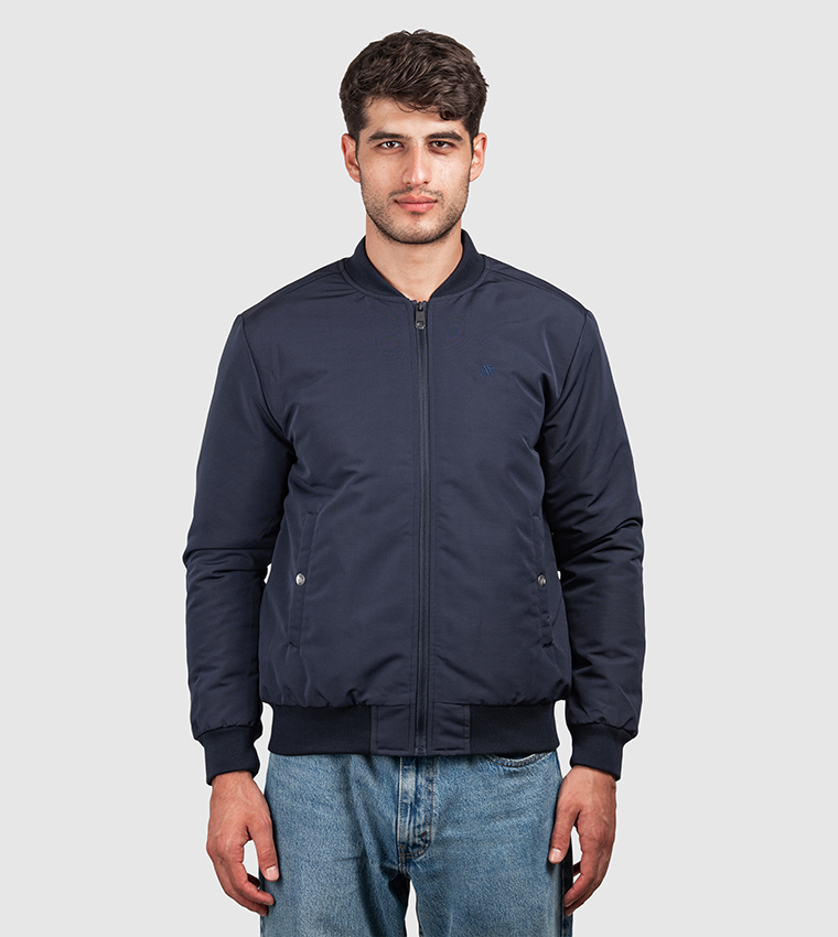 Aero Men's Zip-Through Puffer Jacket