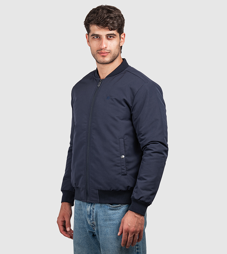 Aero Men's Zip-Through Puffer Jacket