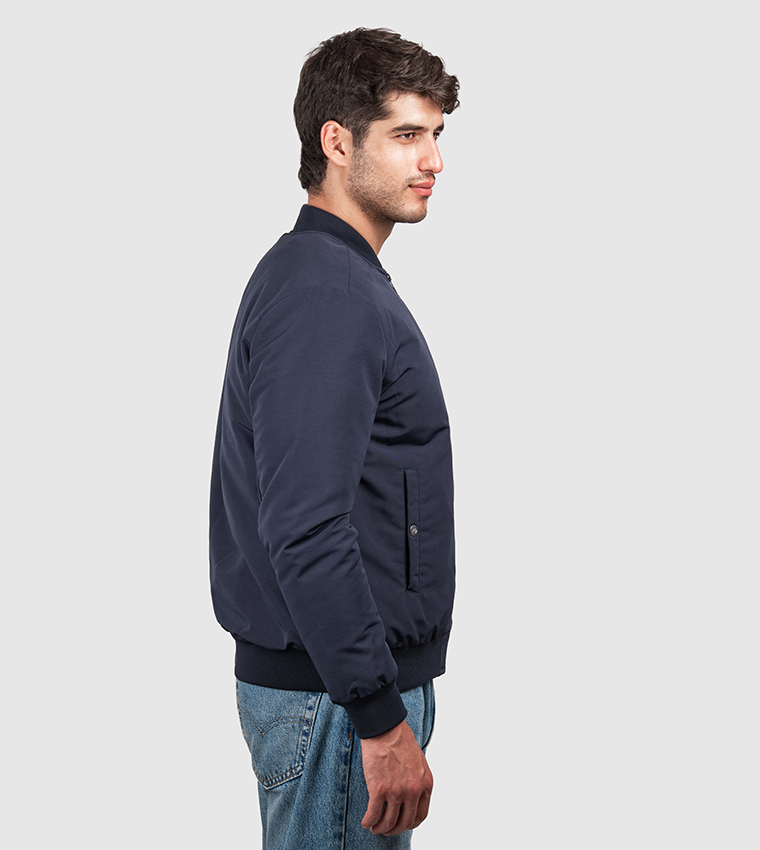 Aero Men's Zip-Through Puffer Jacket