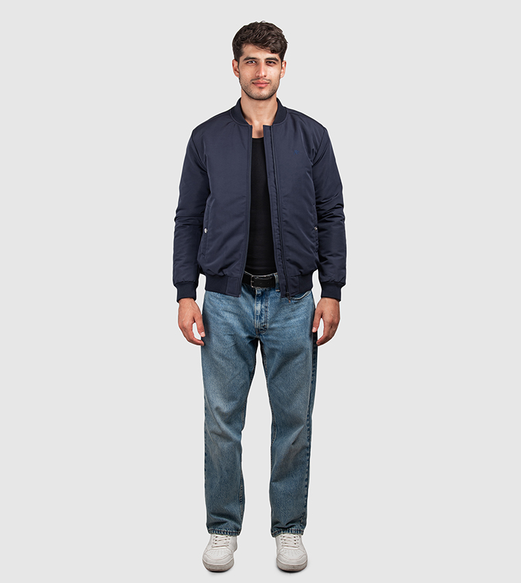 Aero Men's Zip-Through Puffer Jacket