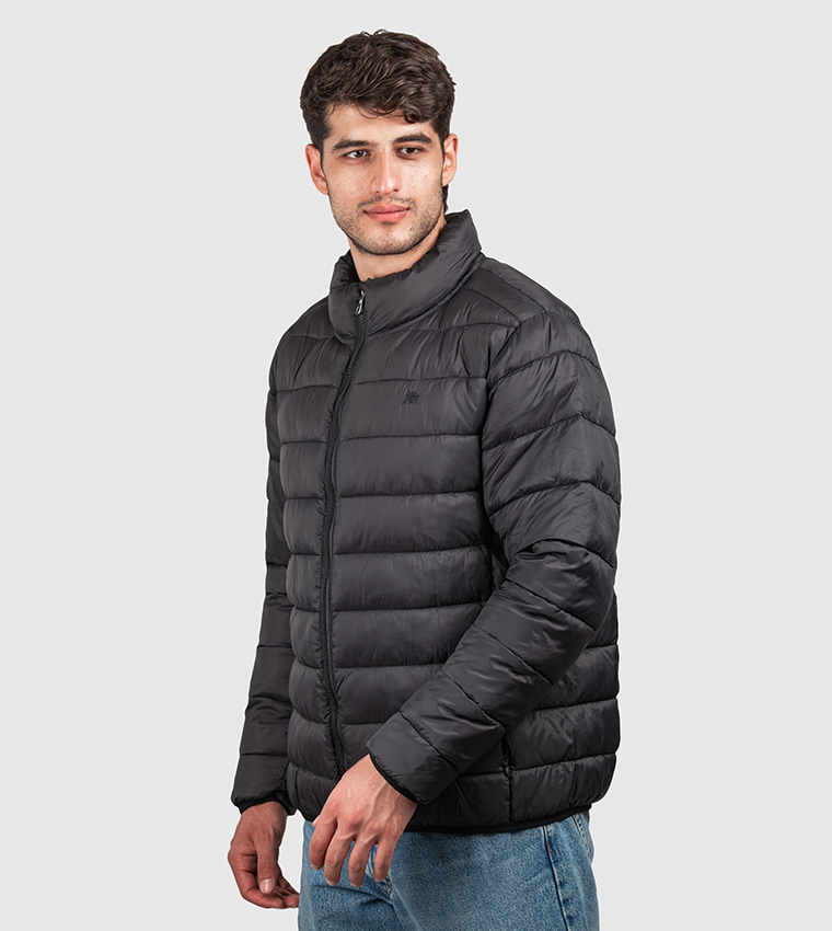 جاكيت بفر ايرو رجالي بسحاب كامل 