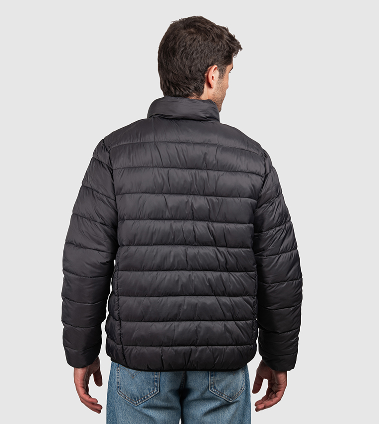 جاكيت بفر ايرو رجالي بسحاب كامل 