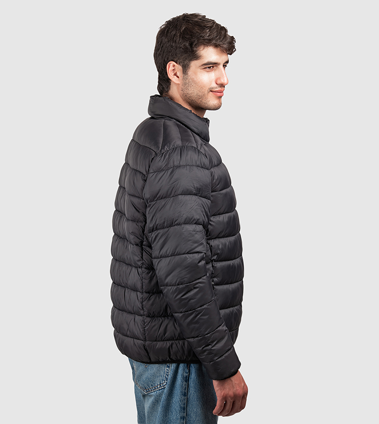 جاكيت بفر ايرو رجالي بسحاب كامل 