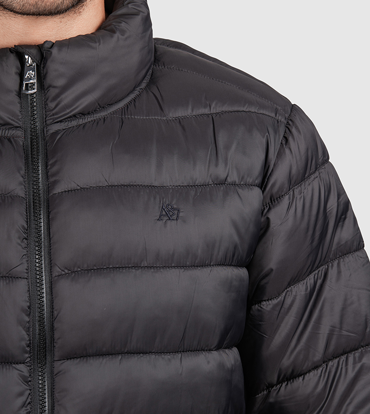 جاكيت بفر ايرو رجالي بسحاب كامل 