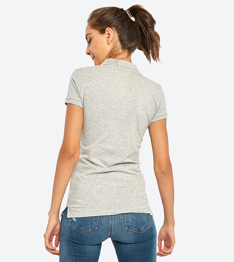 Short Sleeves Classic Collar Polo T-Shirt