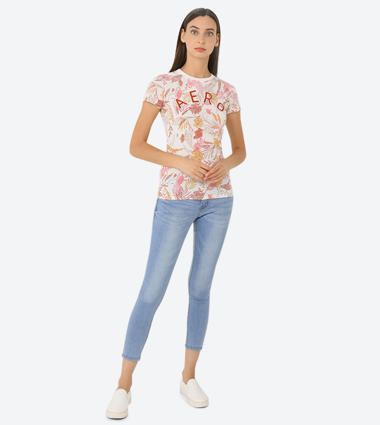 5 Pocket Detail Ankle Length Jeans