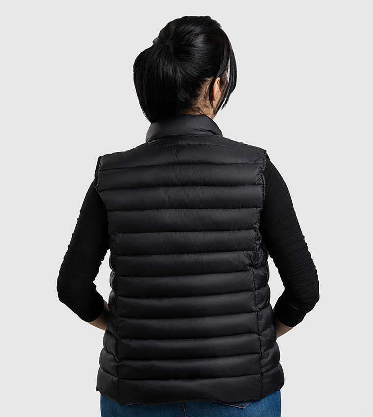 Aero Women's Zippered High Neck Gilet