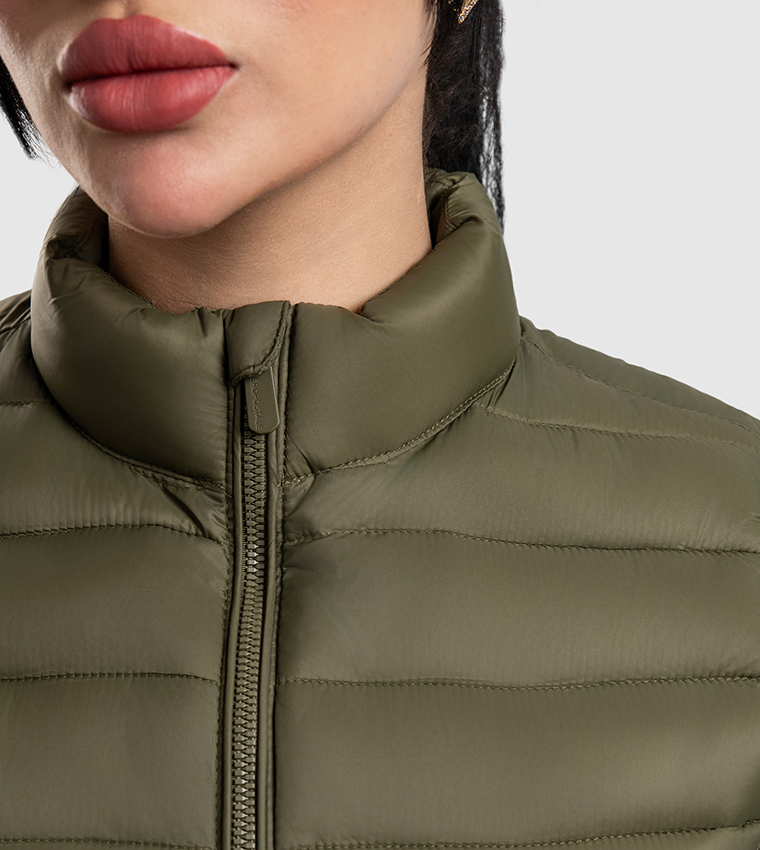 Aero Women's Zippered High Neck Gilet