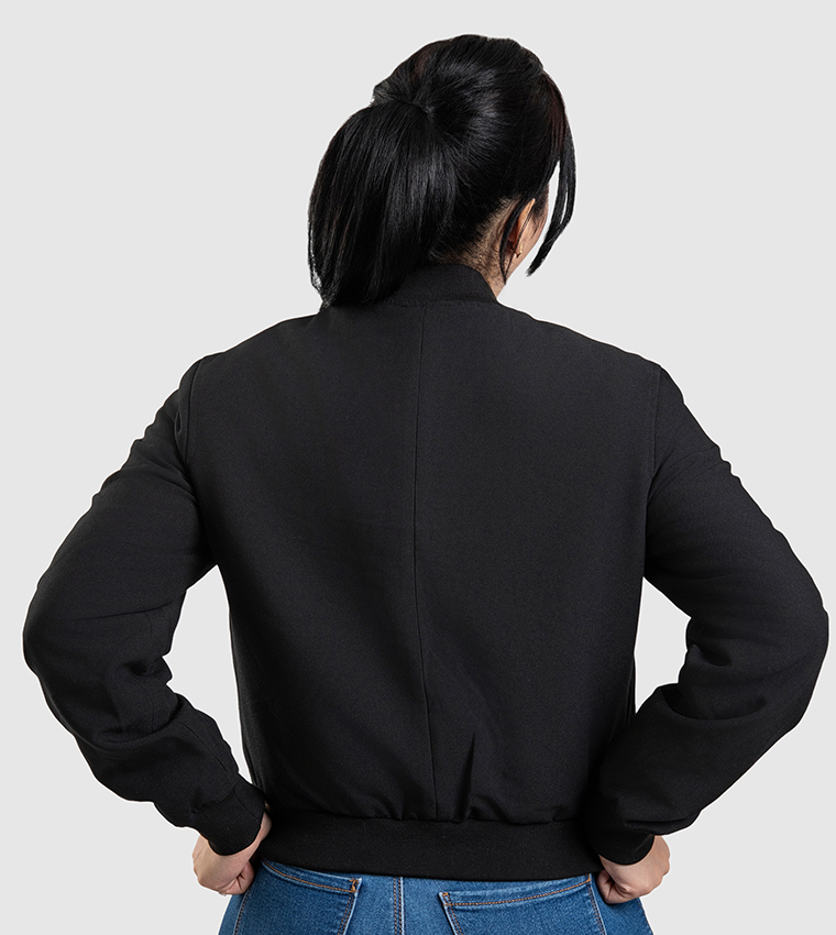 Aero Women's Pocket Front Bomber Jacket