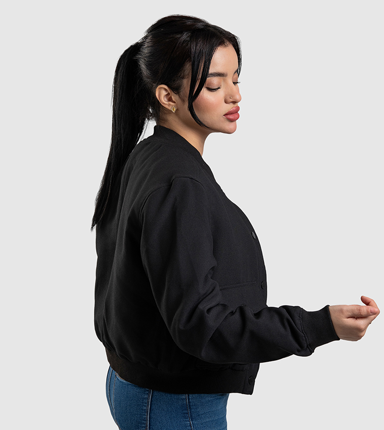 Aero Women's Pocket Front Bomber Jacket