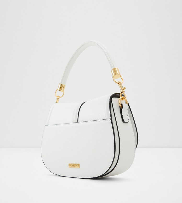 Buy Aldo ARALINDE Textured Handheld Bag In White 6thStreet Oman