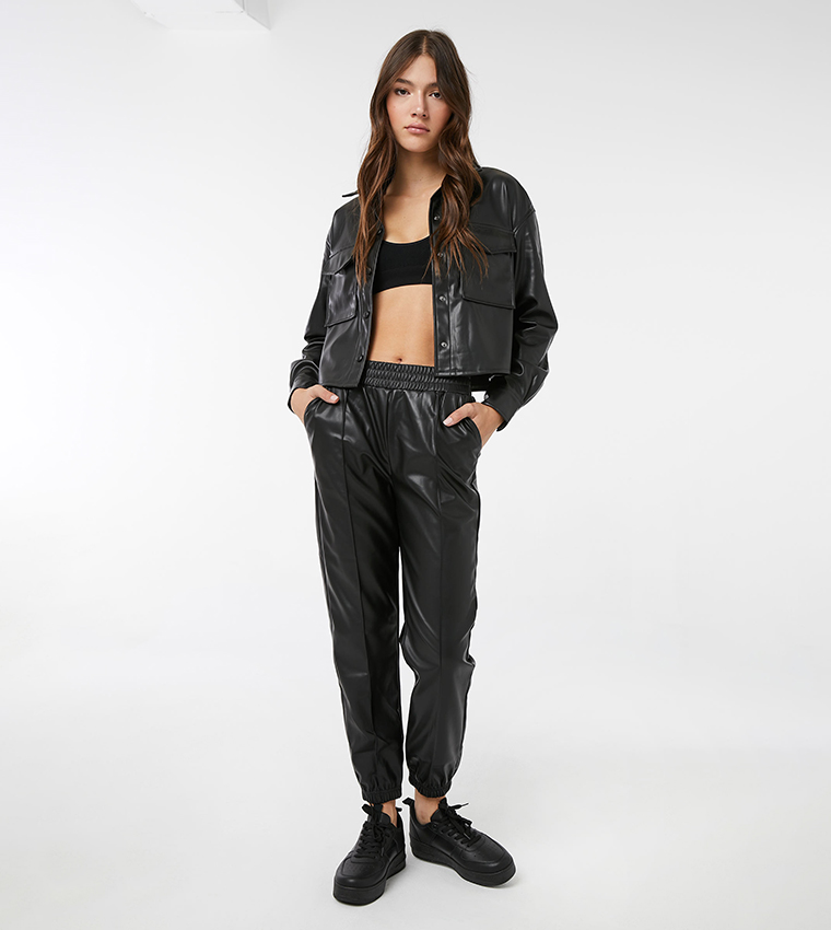 Mid Rise Jogger Pants
