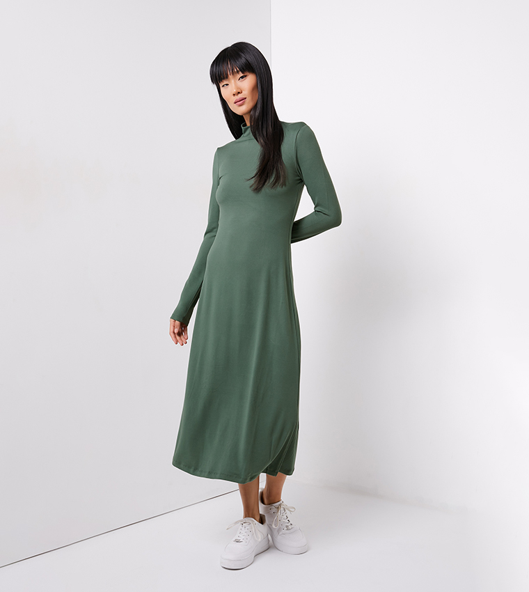 ardene green dress Ardene Women's Strapless Floral Maxi Dress in Light Green | Size Small main image 0