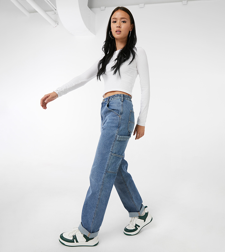 Mom Carpenter Jeans, Ardene