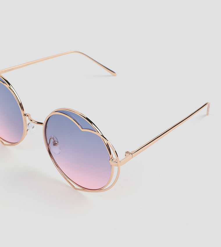 UV Protection Round Sunglasses