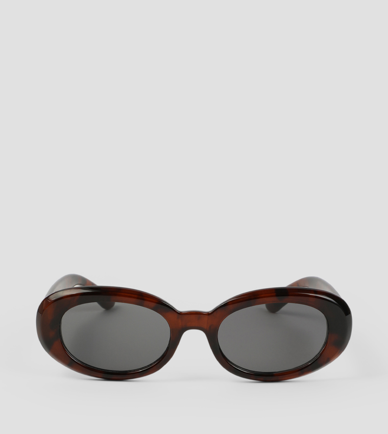 UV Protection Oval Sunglasses