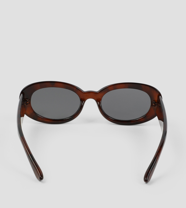 UV Protection Oval Sunglasses