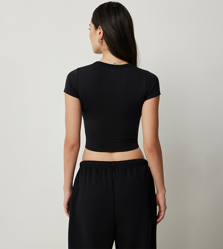 Seamless Cropped T-Shirt
