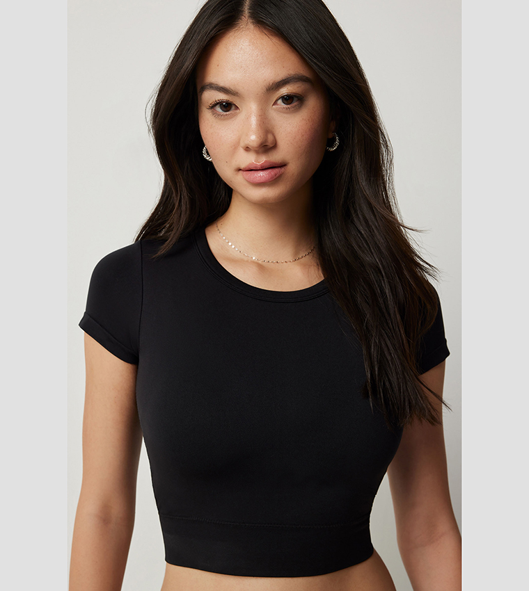 Seamless Cropped T-Shirt