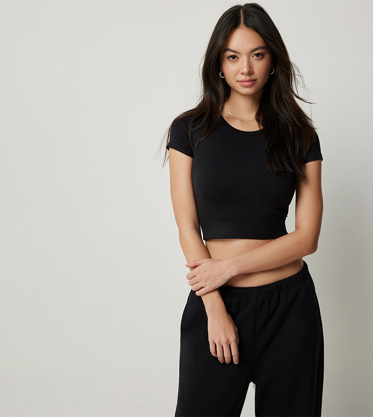 Seamless Cropped T-Shirt