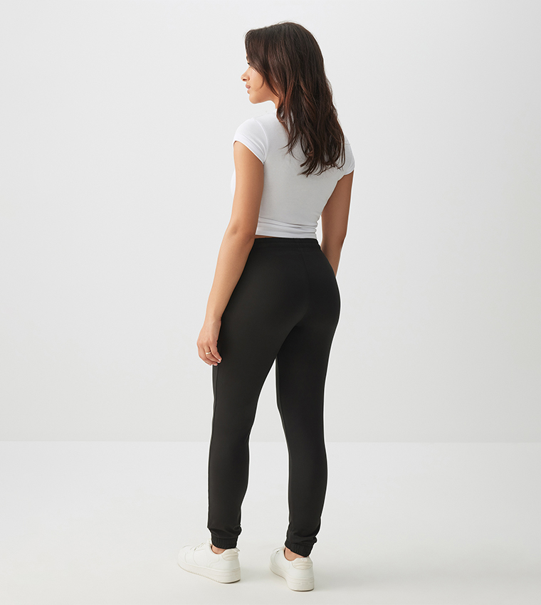 Drawstring Waist Joggers