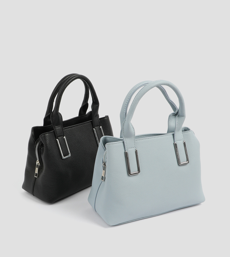 Textured Mini Tote Bag